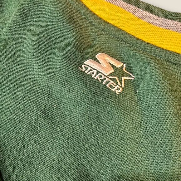 Vintage Starter Green Bay Packers Crewneck Sweater XLarge - Picture 14 of 15